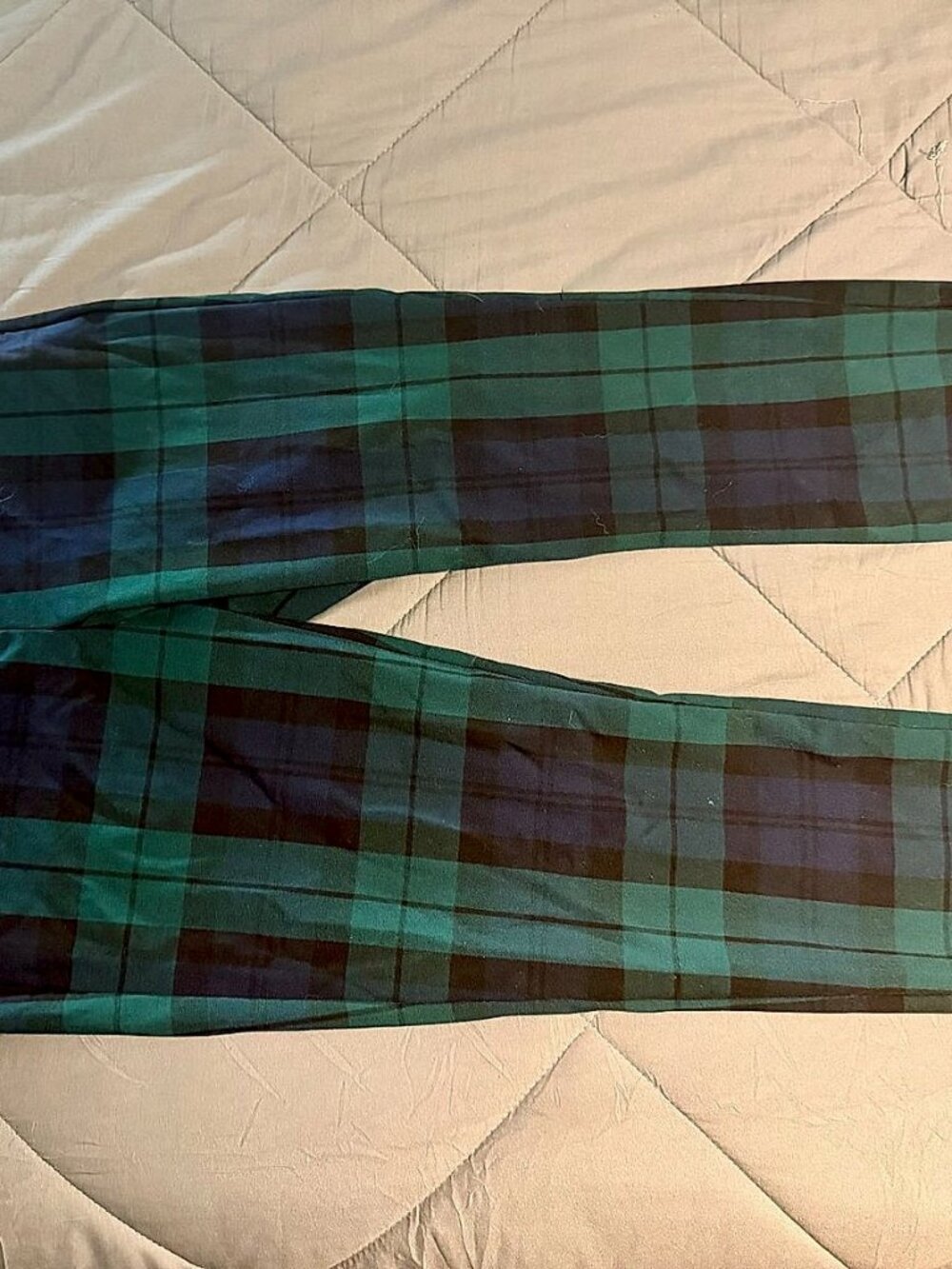J Crew Ruby Pant Black Watch Plaid Wool Trouser Size 6 Womens Very Good